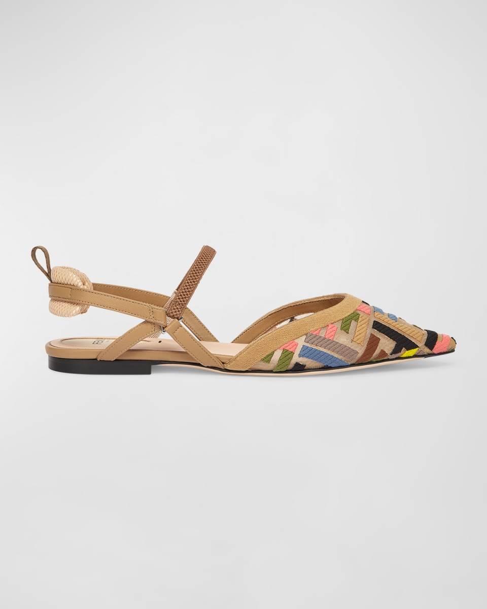 Colibri Multi FF Sporty Slingback Flats